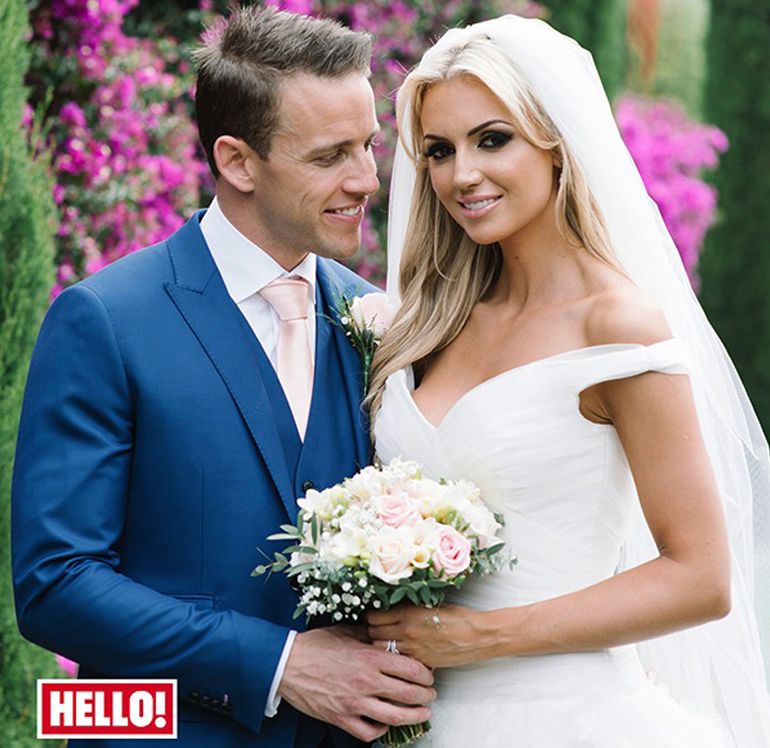 Rosanna Davison Wesley Quirke Ibiza Wedding Hello Magazine