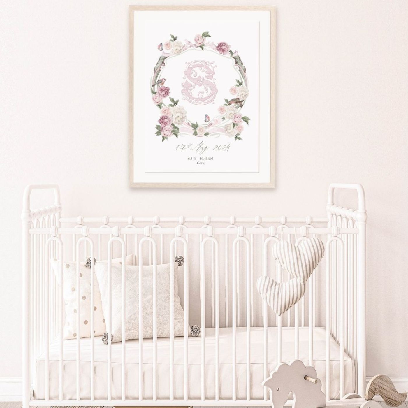 Vintage Florals Nursery Prints