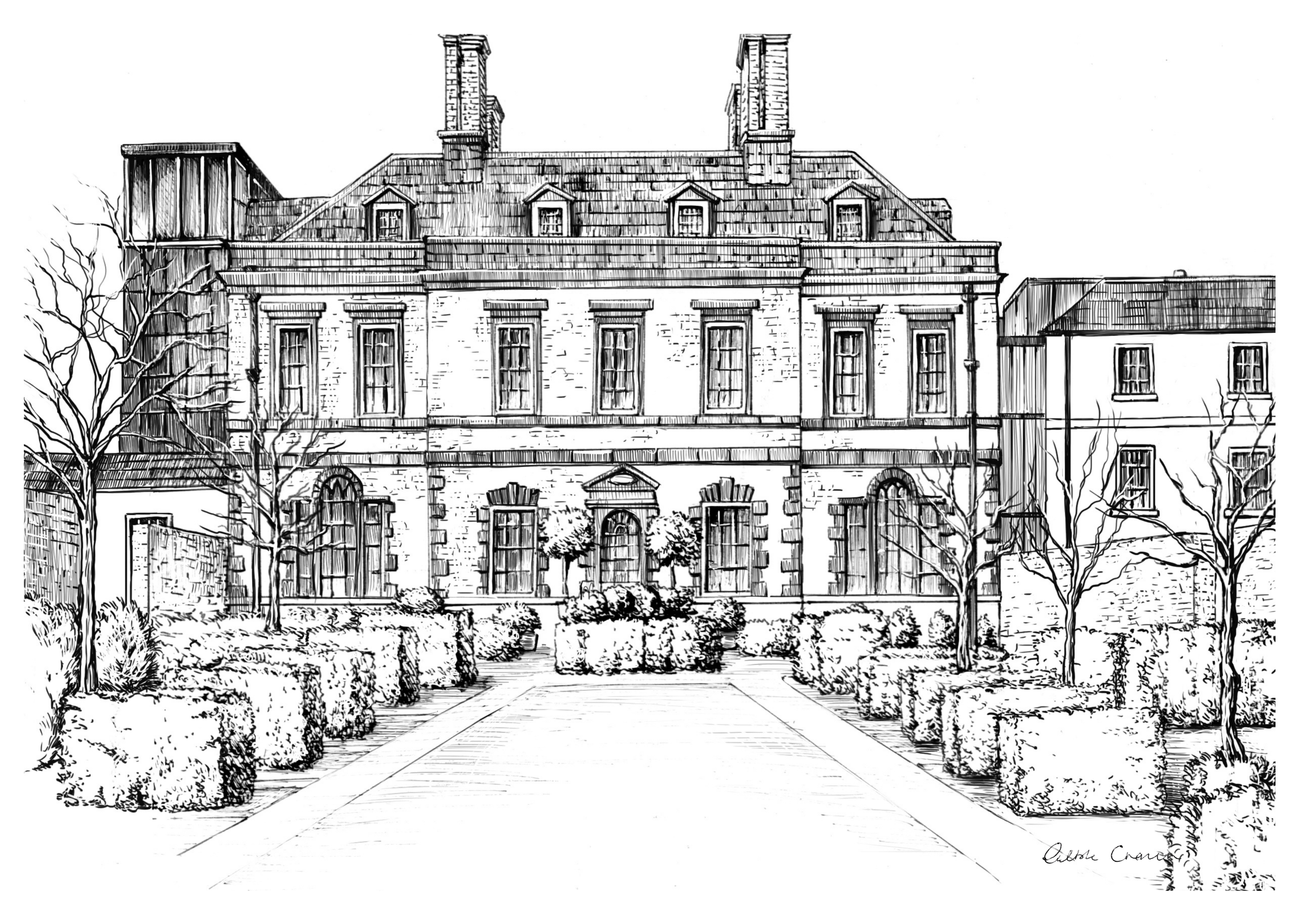 Cashel Palace Ink Venue Print