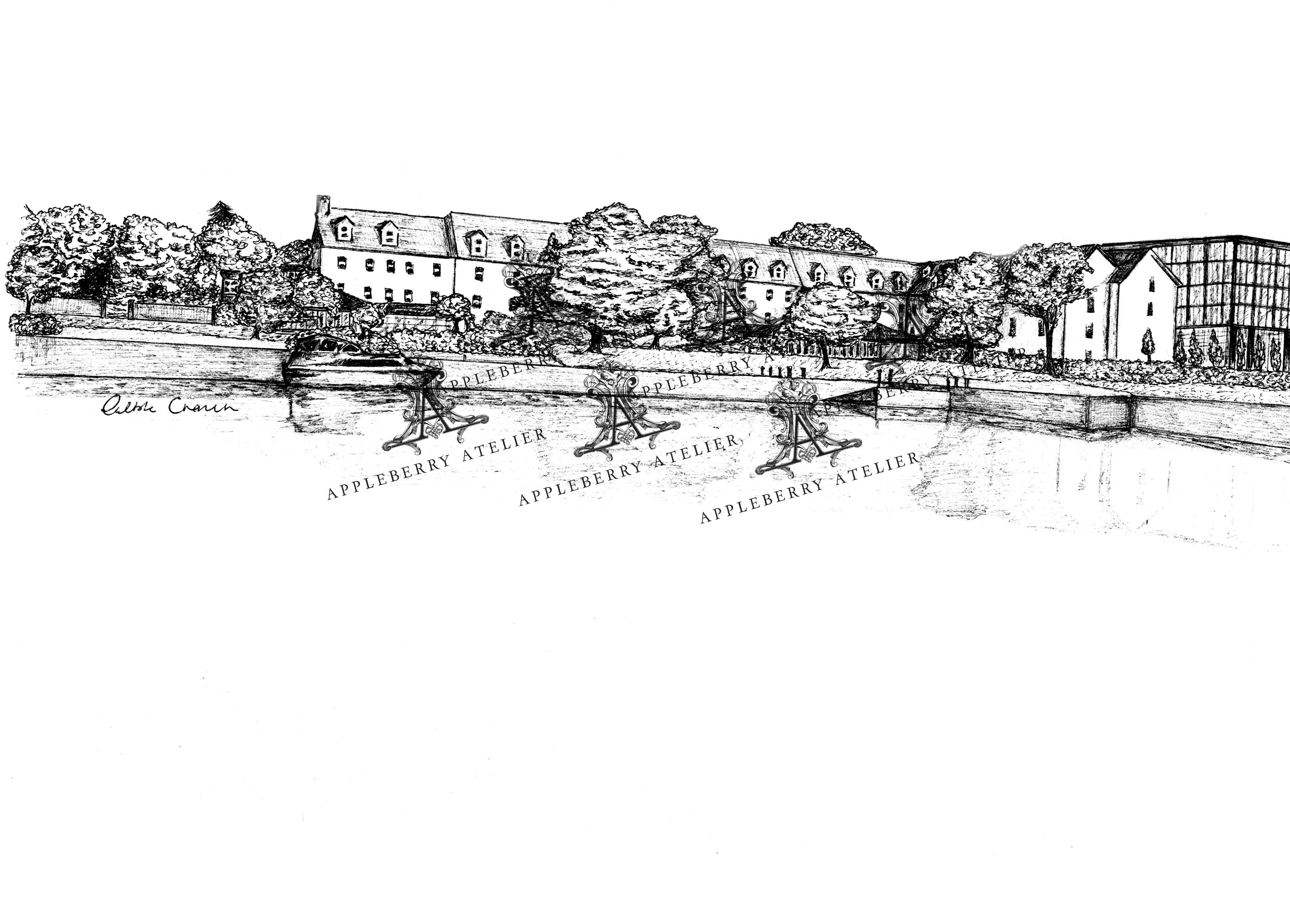 Hodson Bay Ink Venue Print