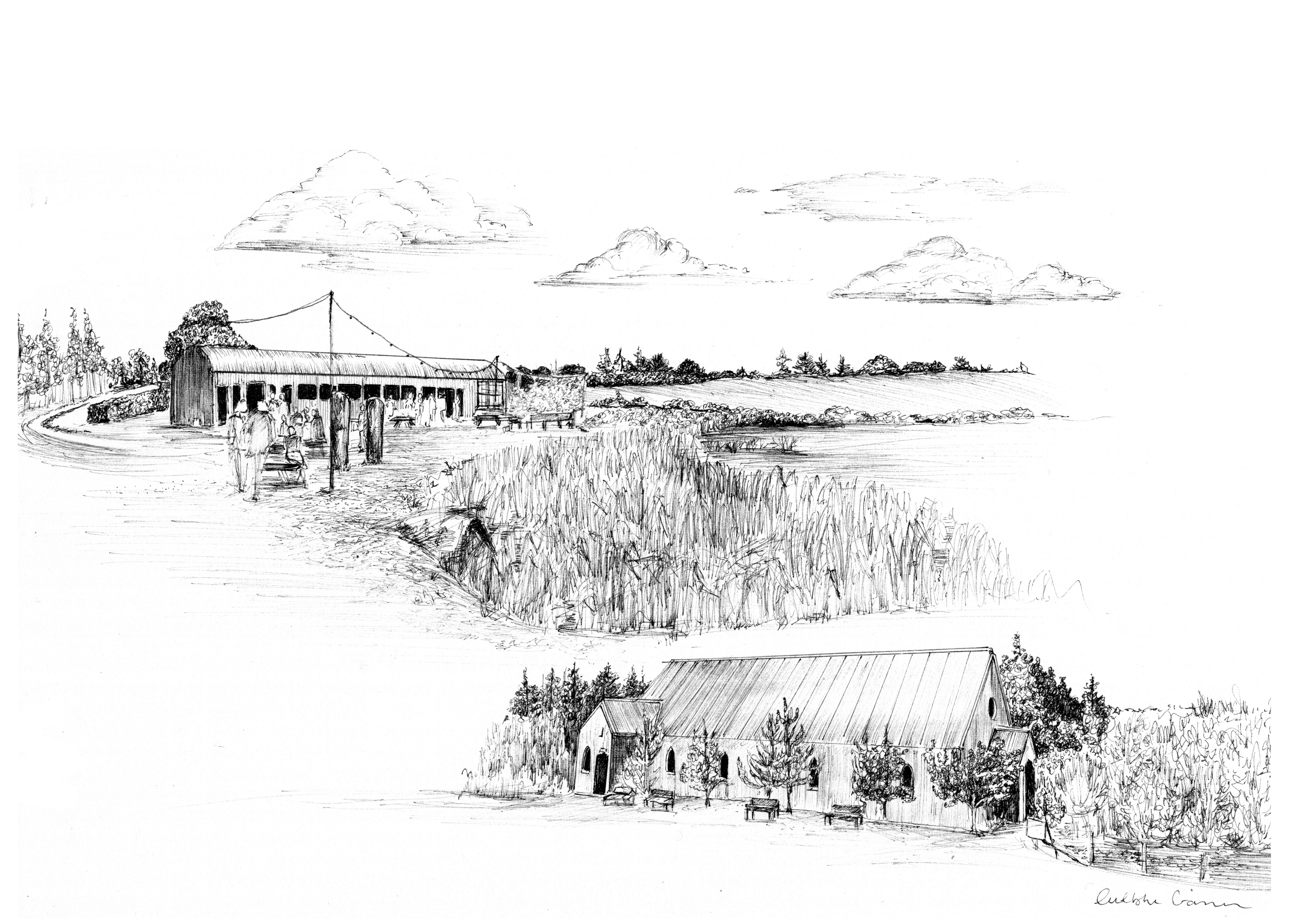 Mount Druid Ink Venue Print