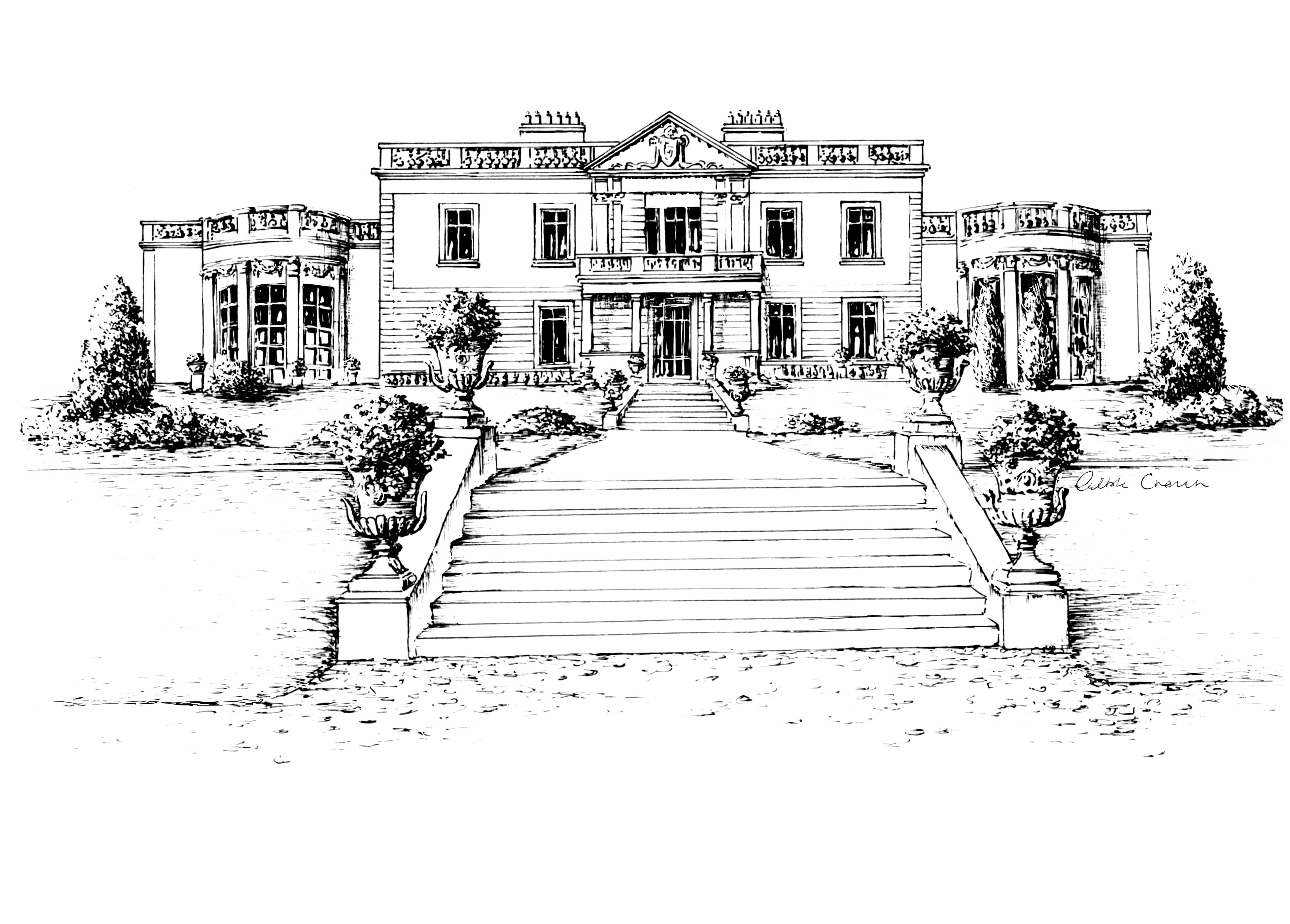Radisson St Helen Ink Venue Print