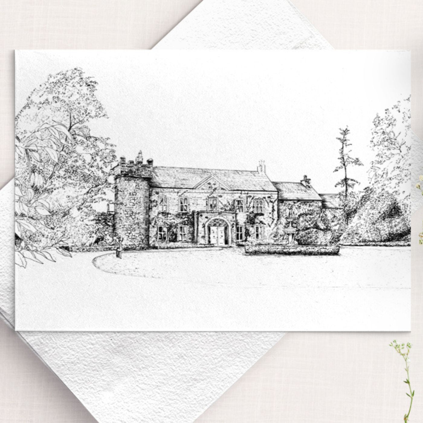 Ballymagarvey Village Ink Venue Print