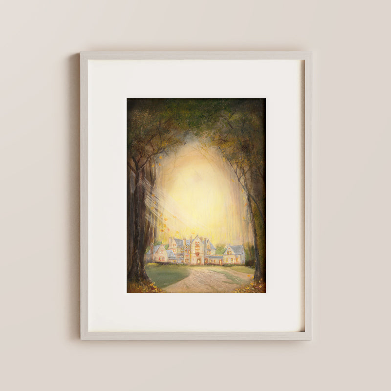 Castle Leslie Estate Co Monaghan, Ireland, Hand Painted Wedding Or Anniversary Gift Including Couples Name And Wedding Date Or Keepsake Of Your Stay