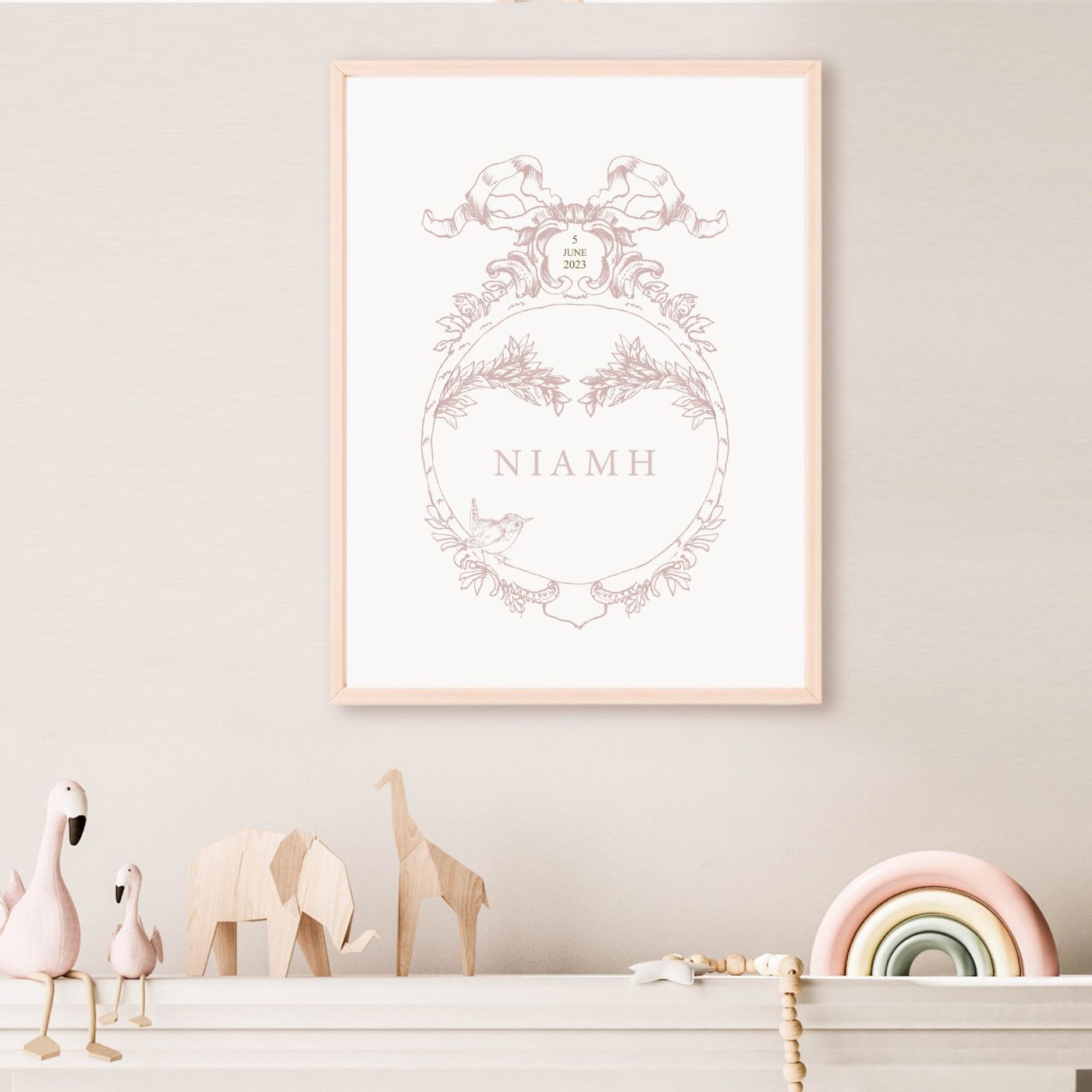 Classic Crest Nursery Prints