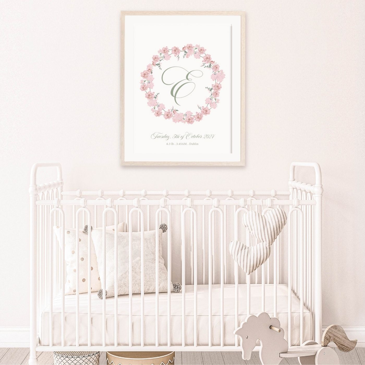 Sweet Florals Nursery Prints