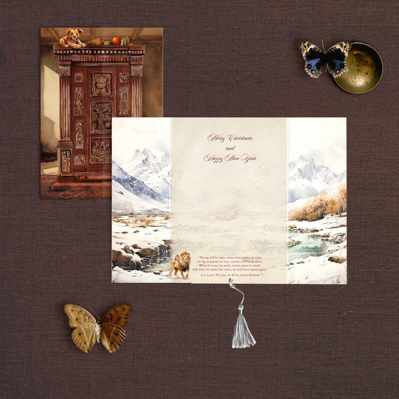 Narnia Inspired Christmas Card