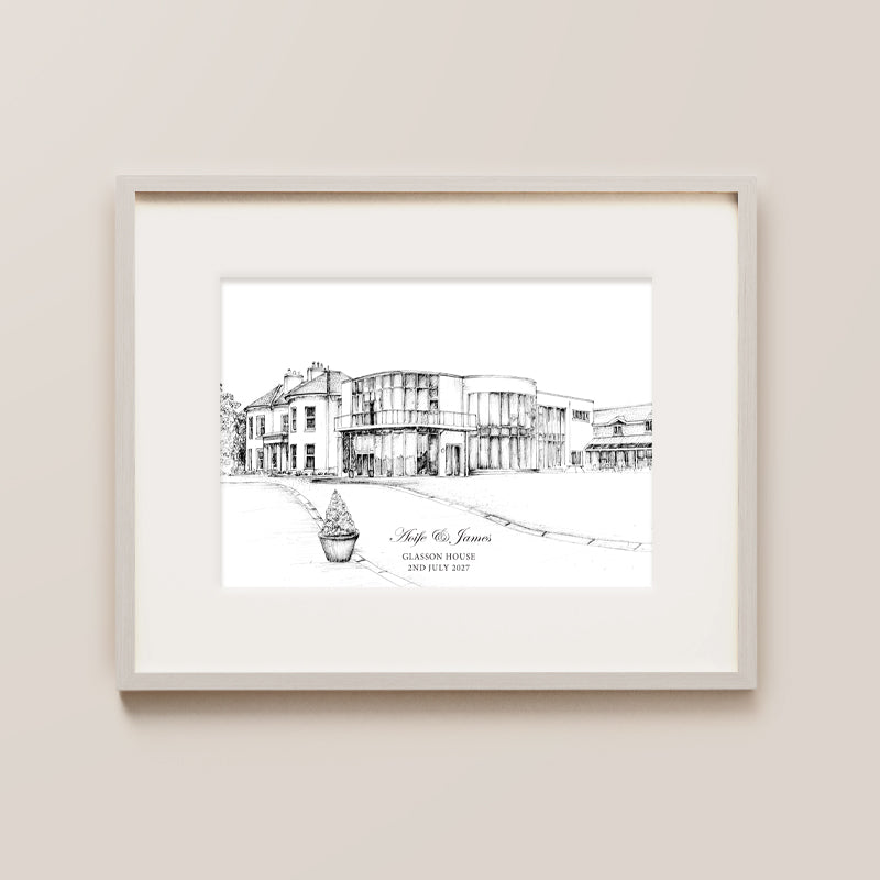 Glasson House Venue B W Frames