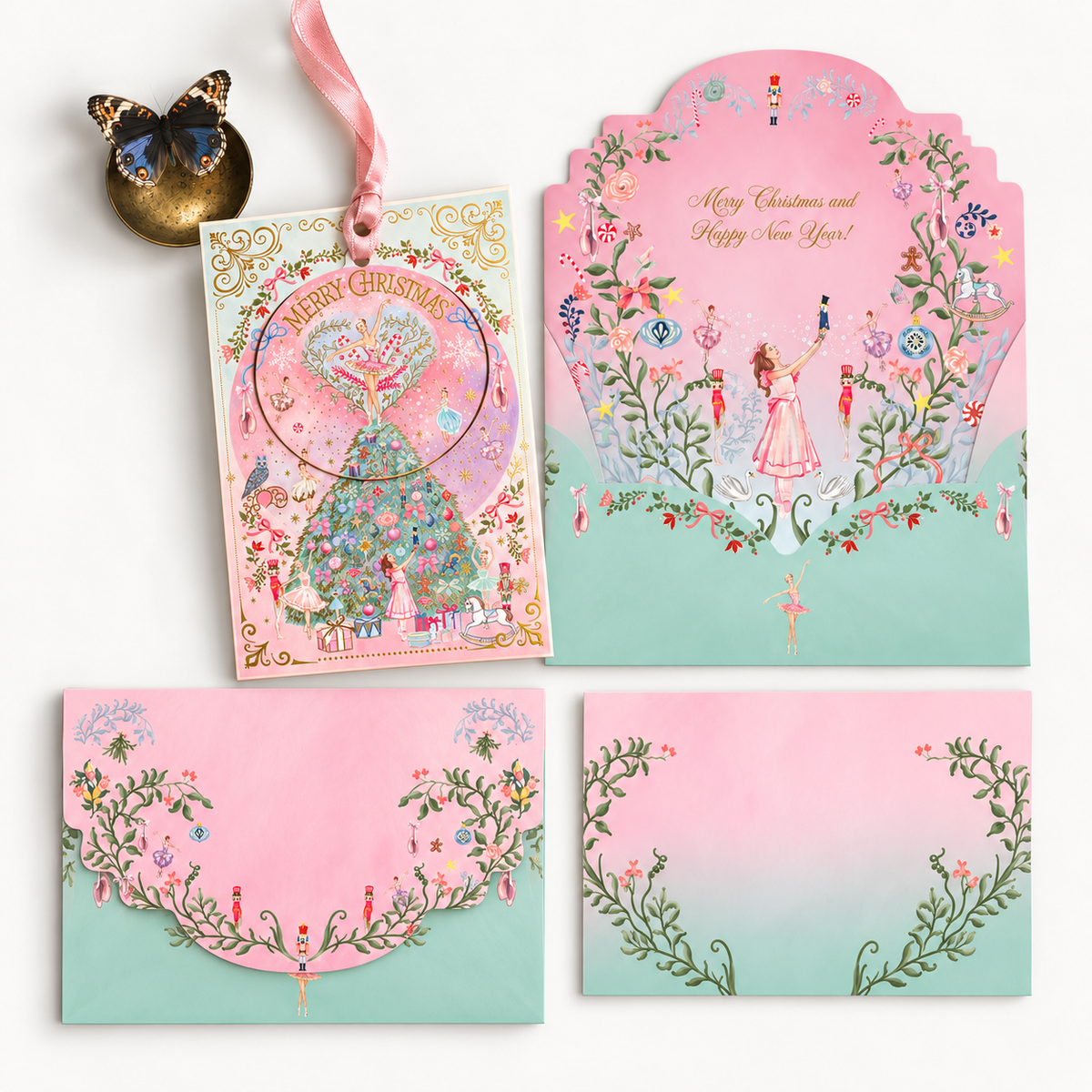 Nutcracker Inspired Christmas Card