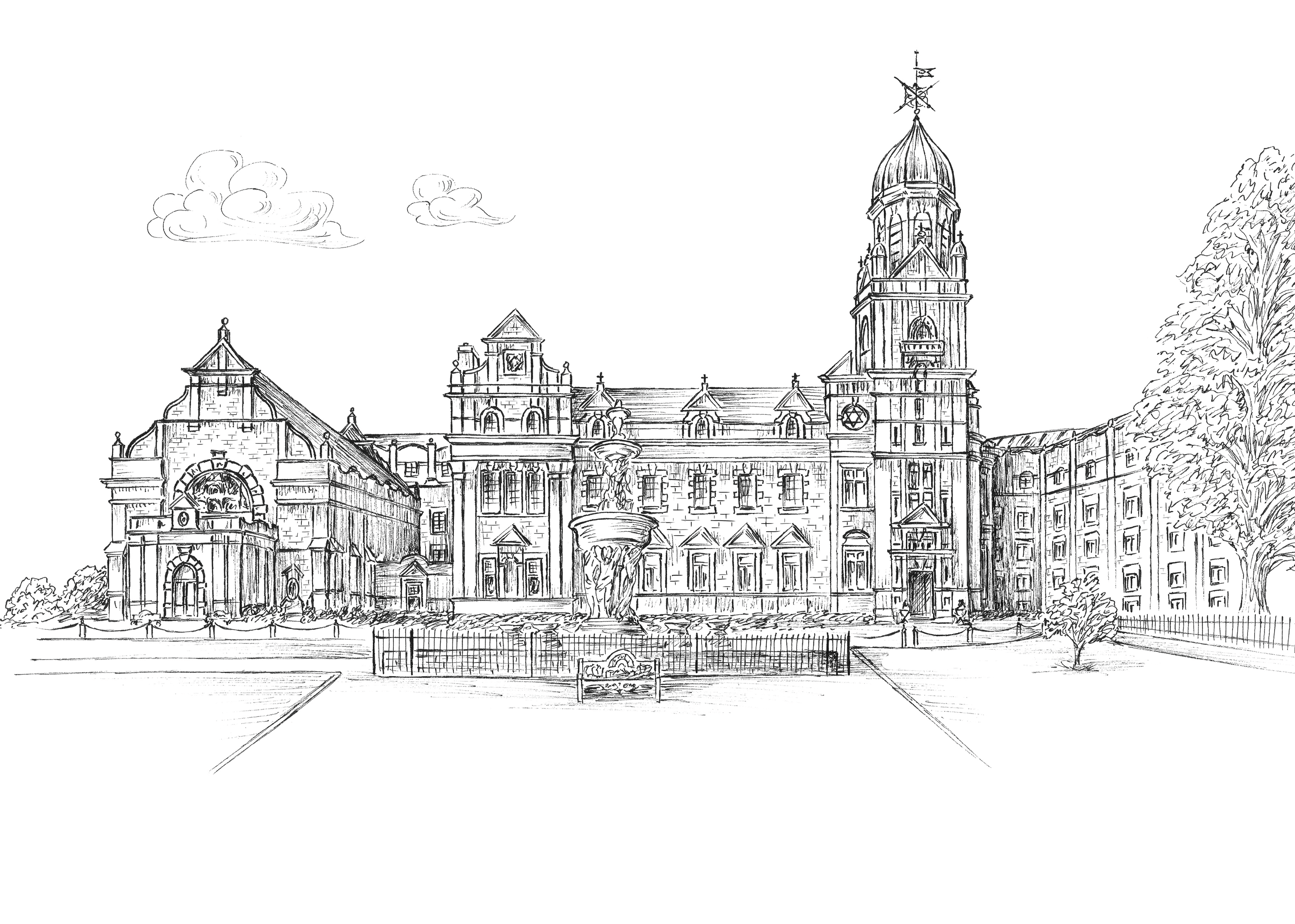 Clayton Hotel Ballsbridge Ink Venue Print