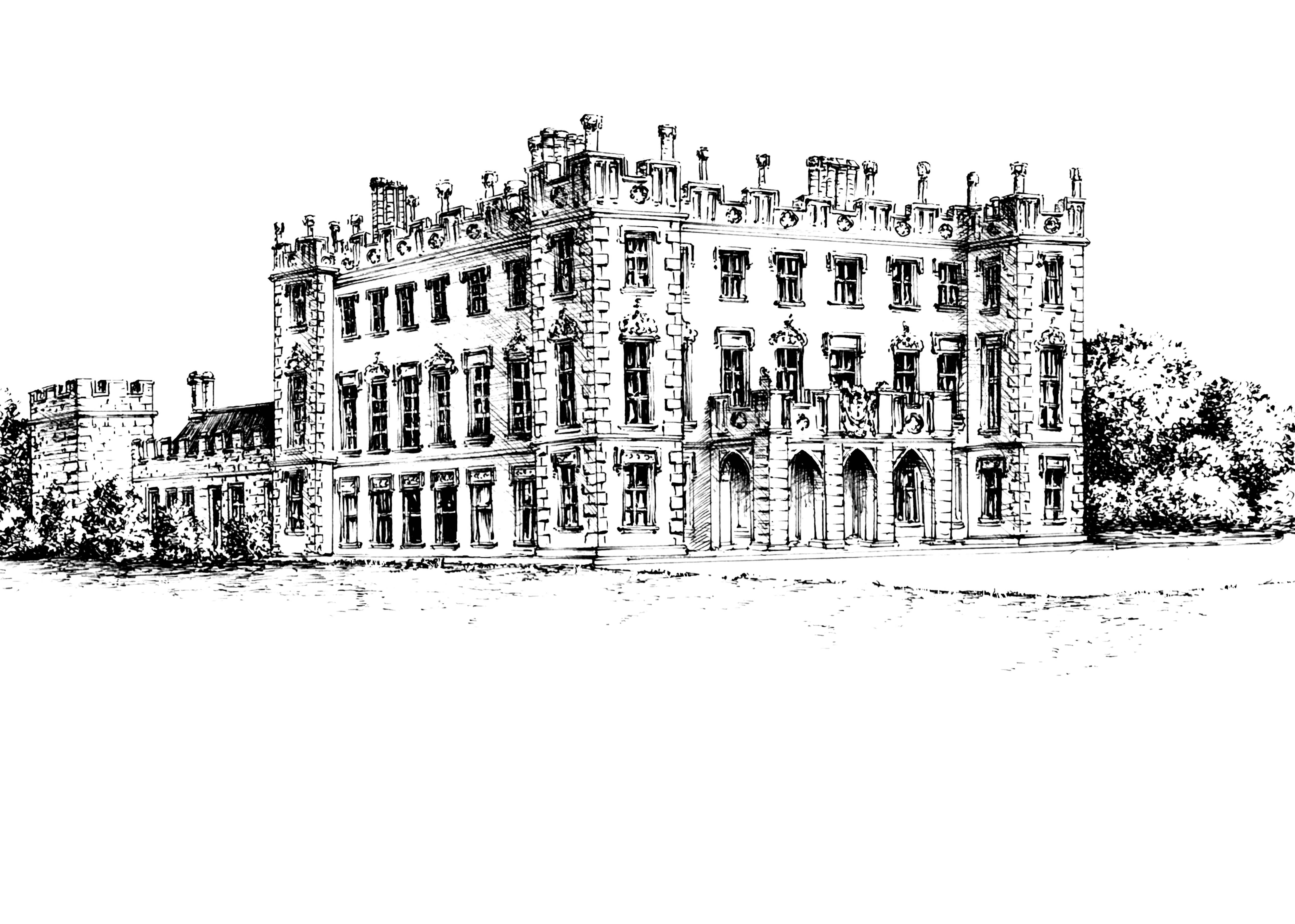 Borris House Ink Venue Print