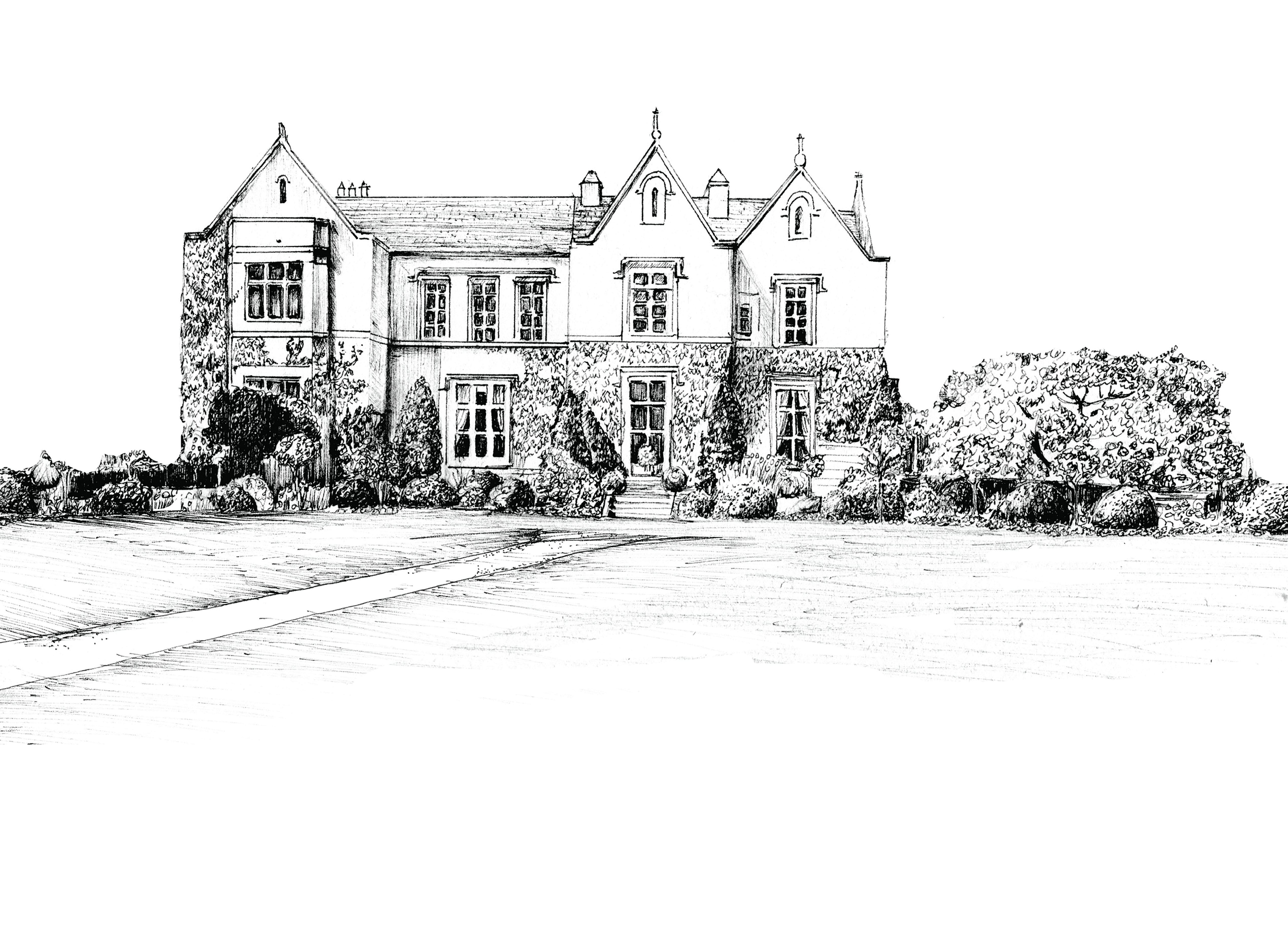 Ballymascanlon Ink Venue Print