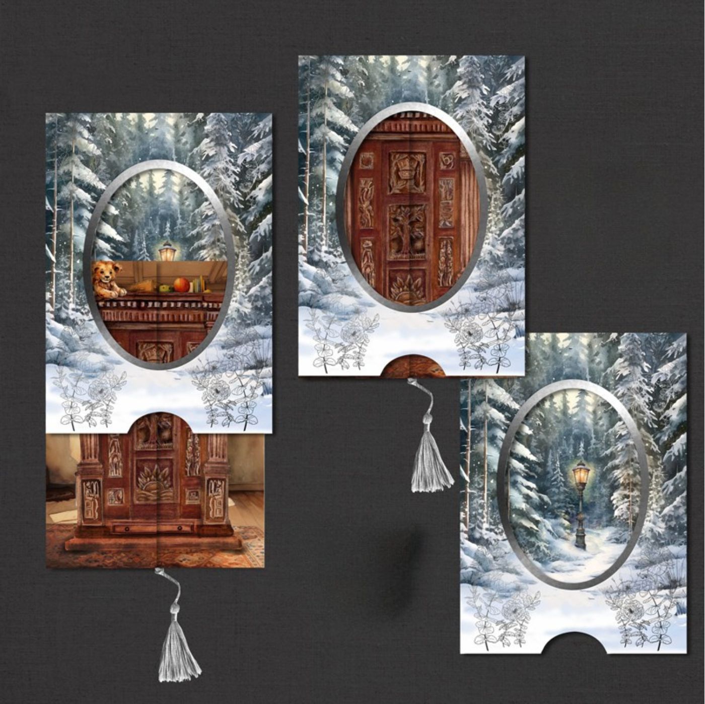 Narnia Inspired Personalised Christmas Card