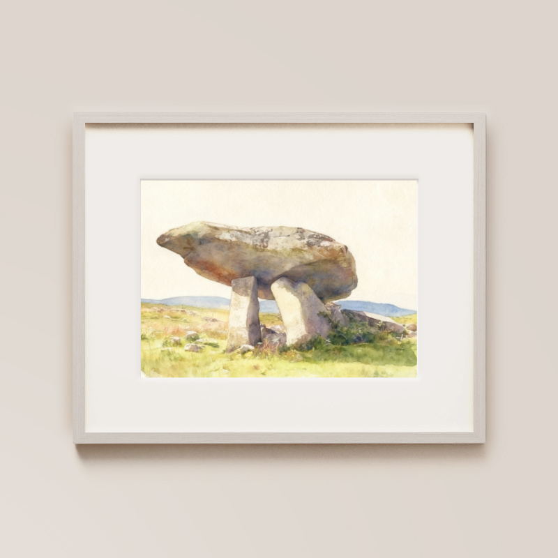 Dolmen Painted Venue Print