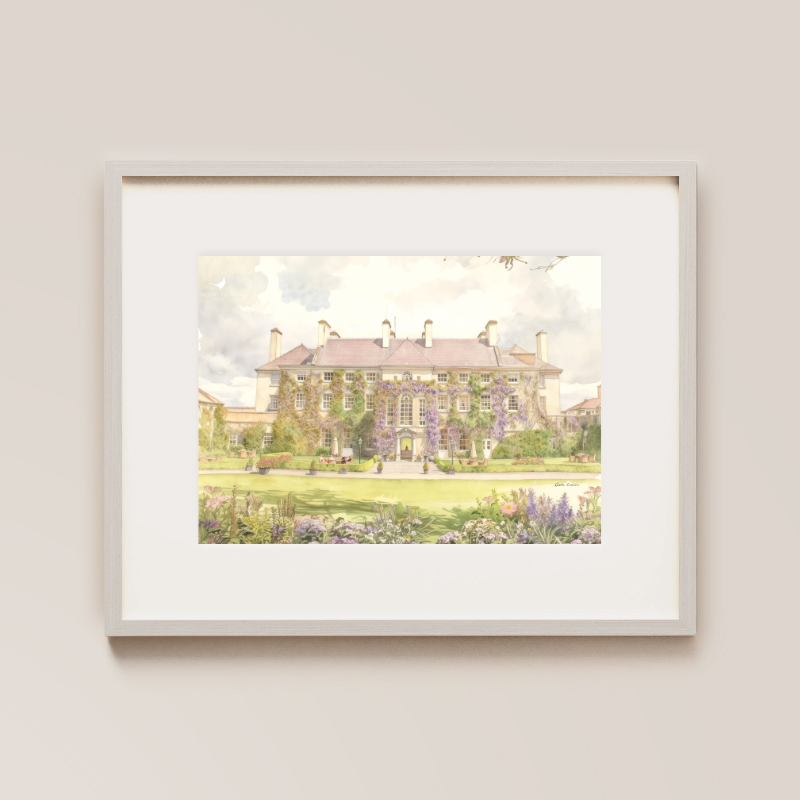 Mount Juliet Estate in Bloom Painted Venue Print