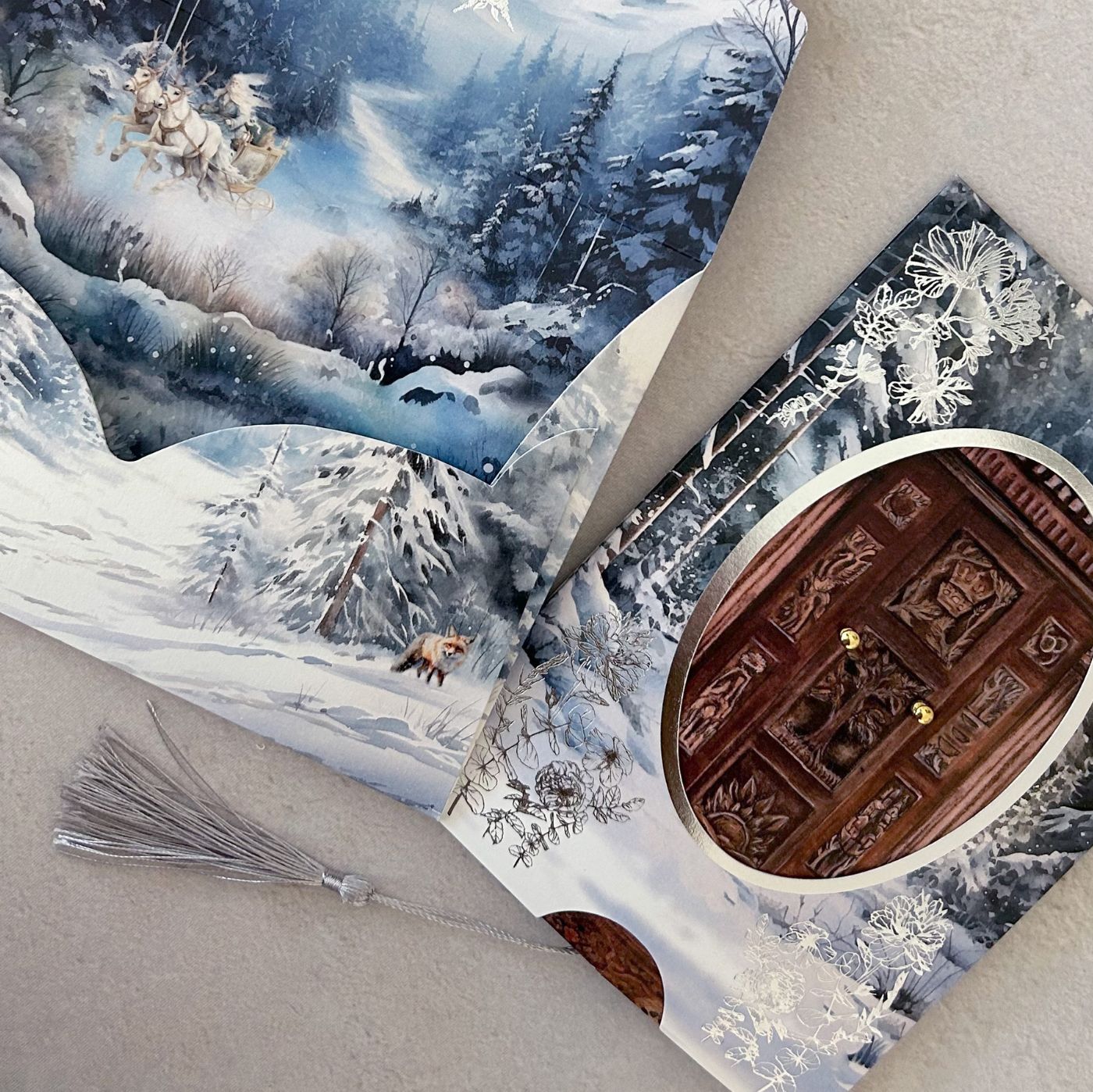 Narnia Inspired Personalised Christmas Card