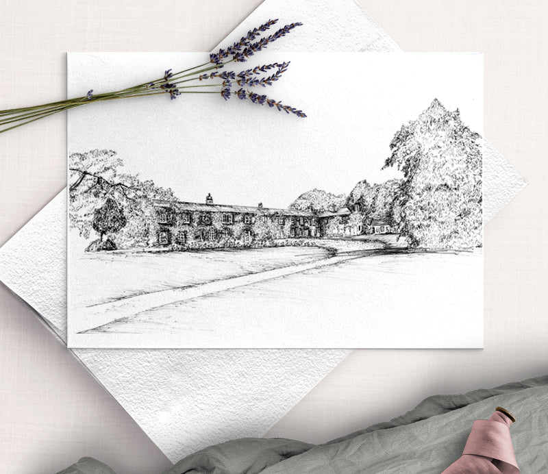 Rathsallagh House Ink Venue Print
