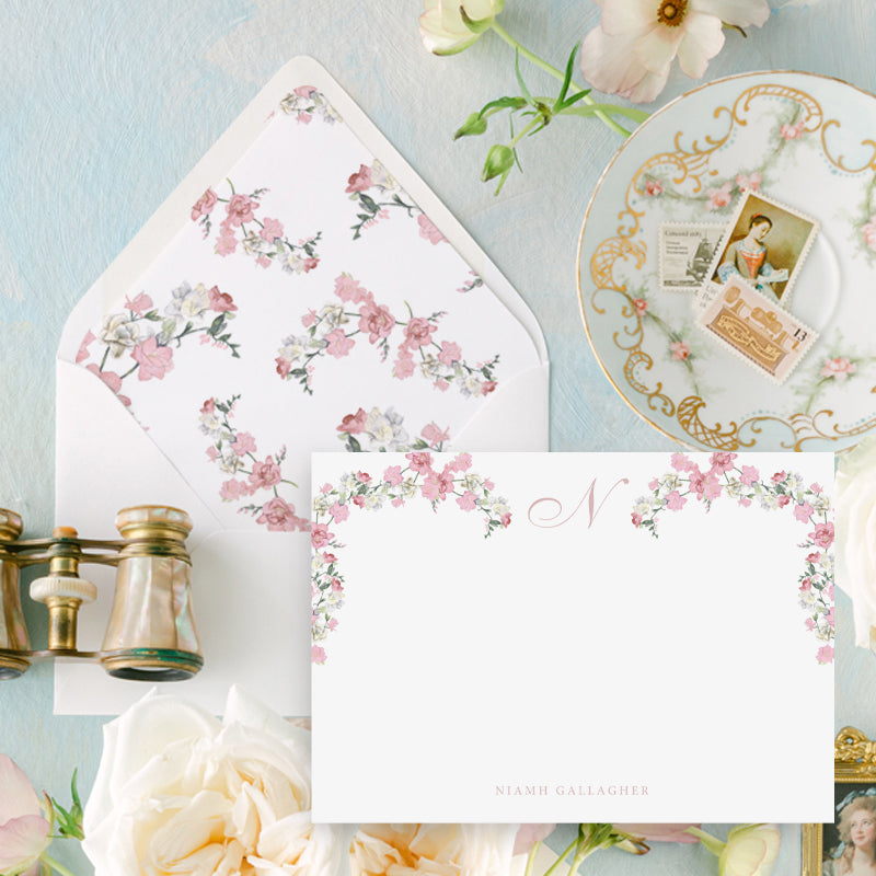 Sweet Florals Notelet cards