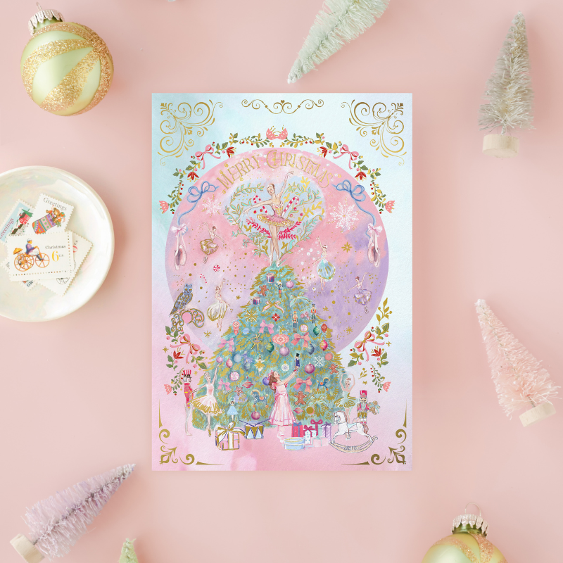 Nutcracker Inspired Christmas Card