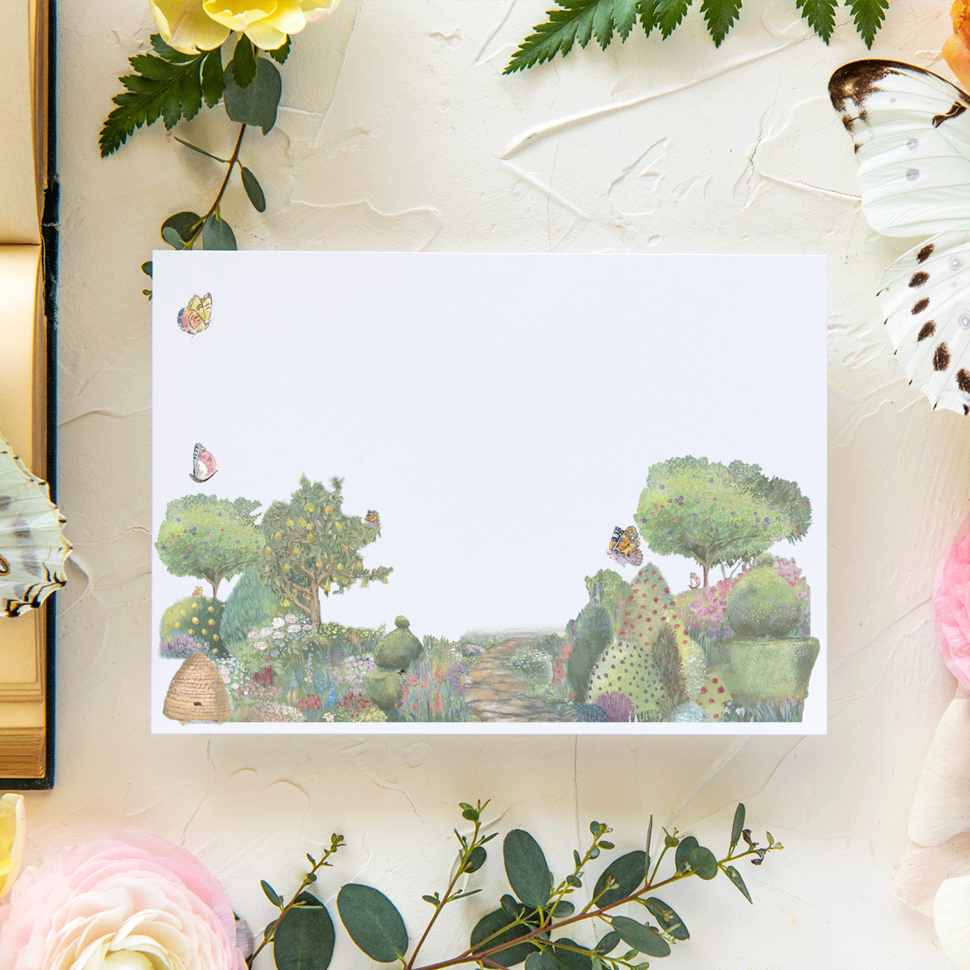 Butterfly Garden Notelets