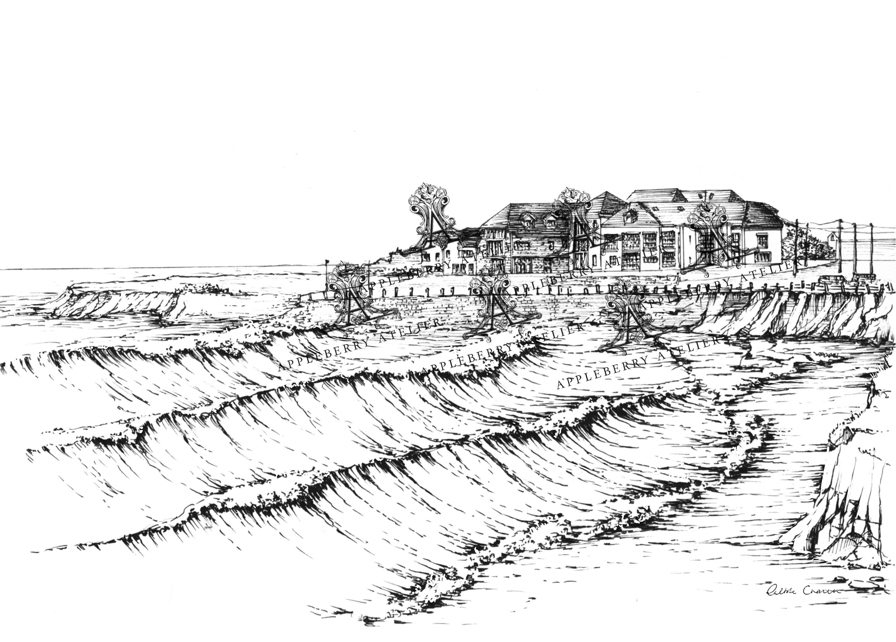 The Armada Spanish Point Ink Venue Print