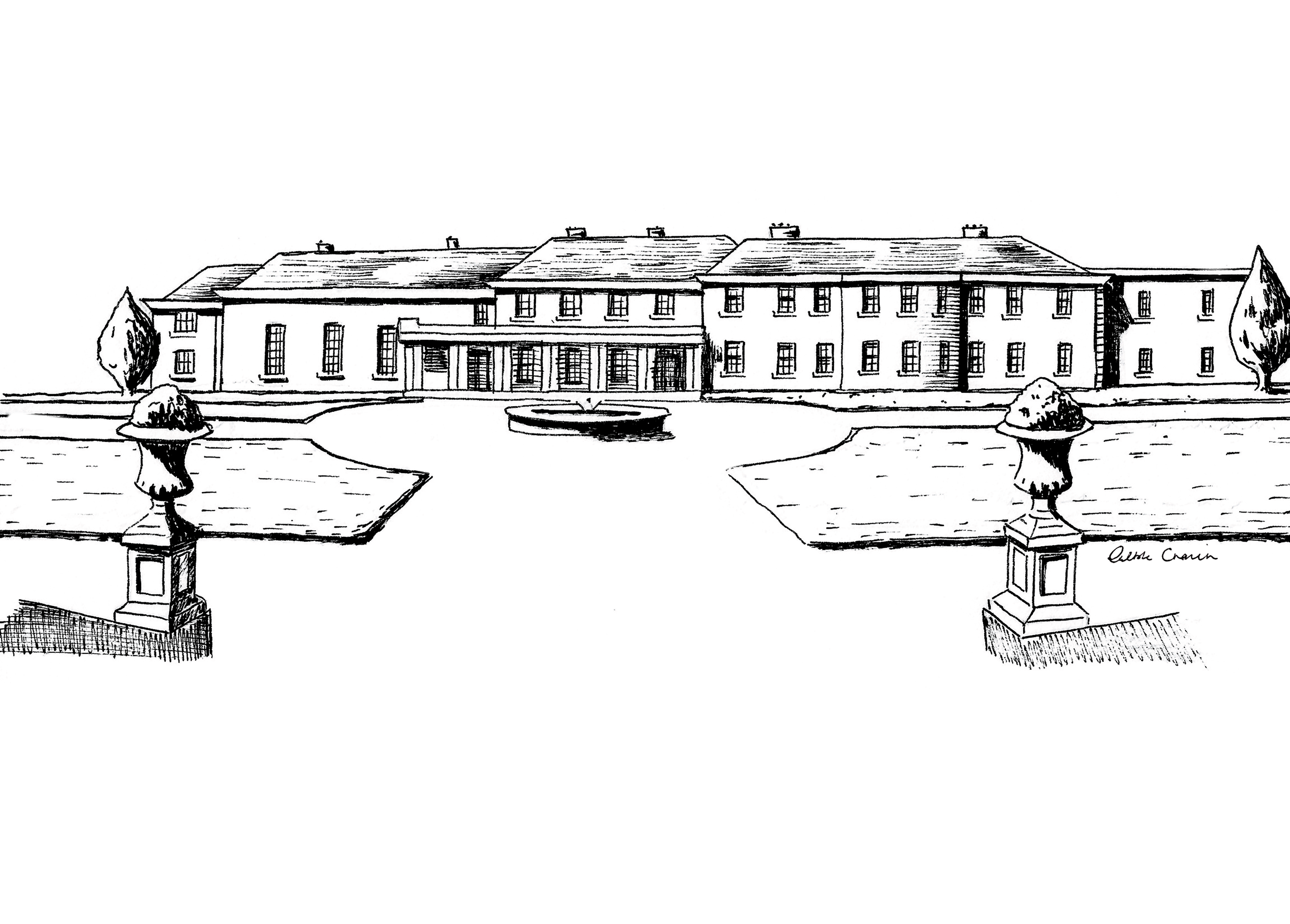 Castlemartyr Resort Ink Venue Print