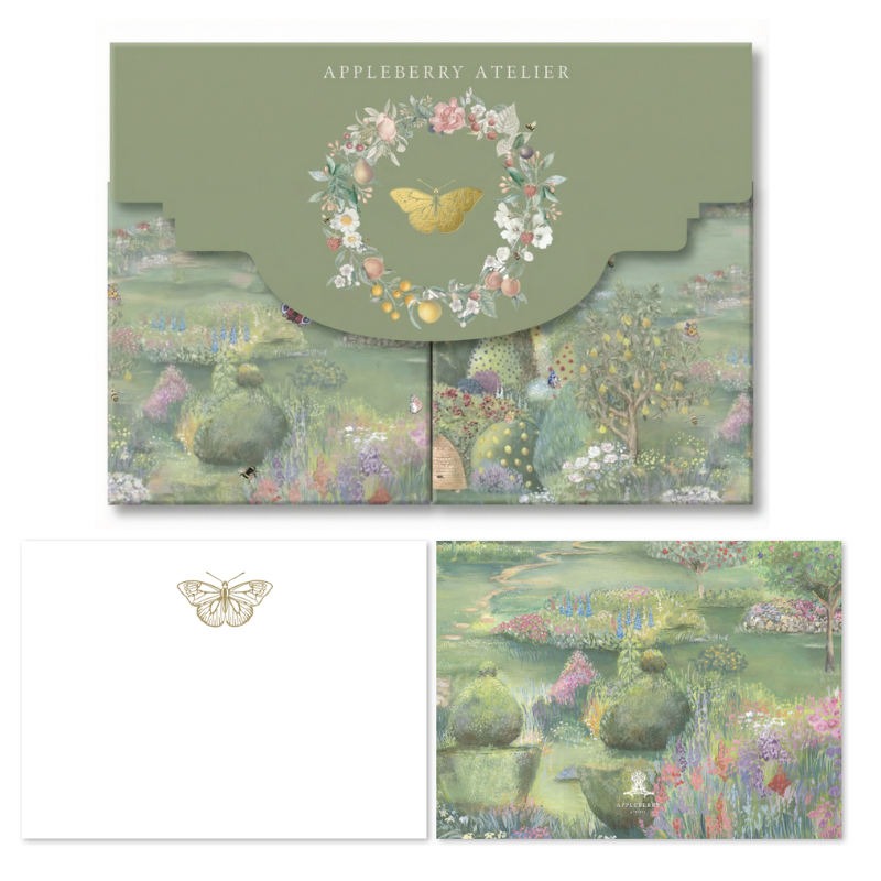 Butterfly Garden Boxed Notelets