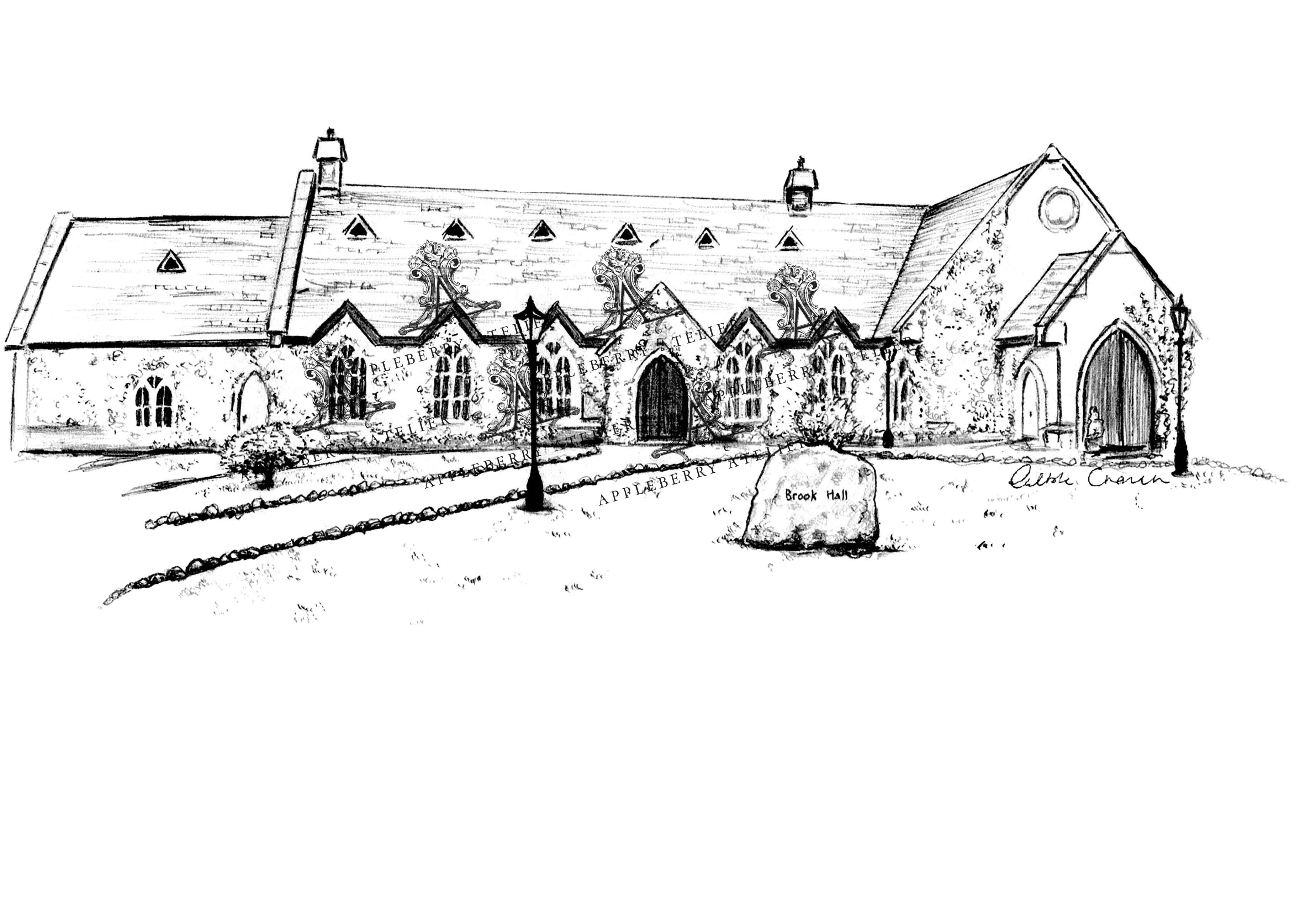 Brooklodge Ink Venue Print