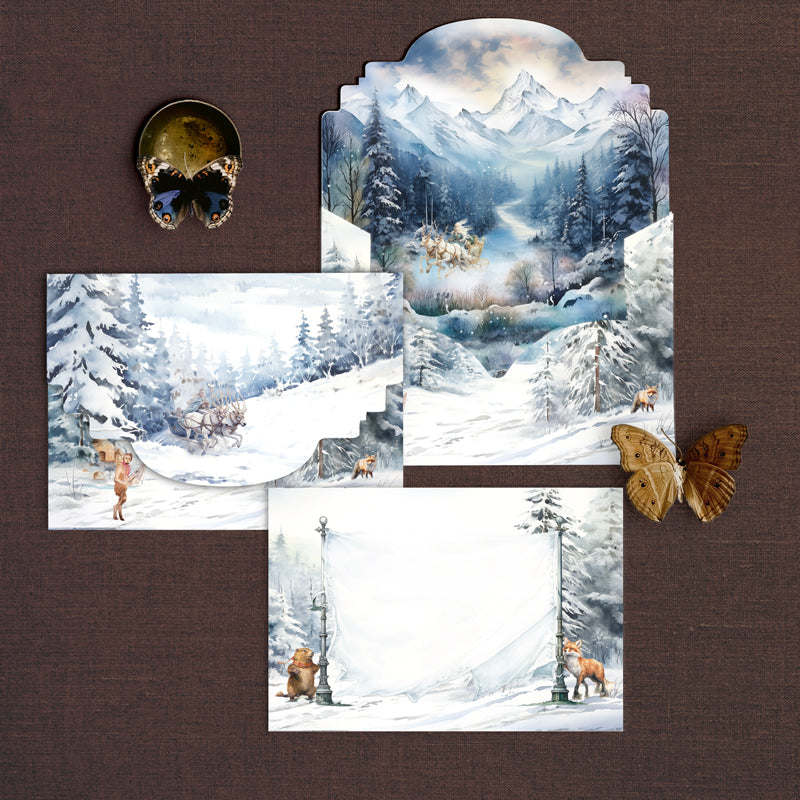 Narnia Inspired Christmas Card