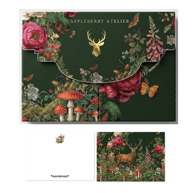 Forest Stag Boxed Notelets
