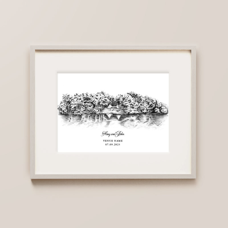 Finnebrogue Wood Wedding Ink Veue