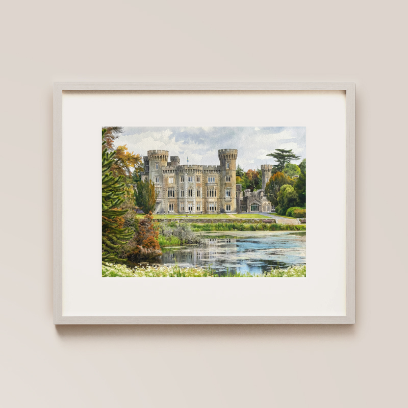Johnstown Castle Painted Venue Print