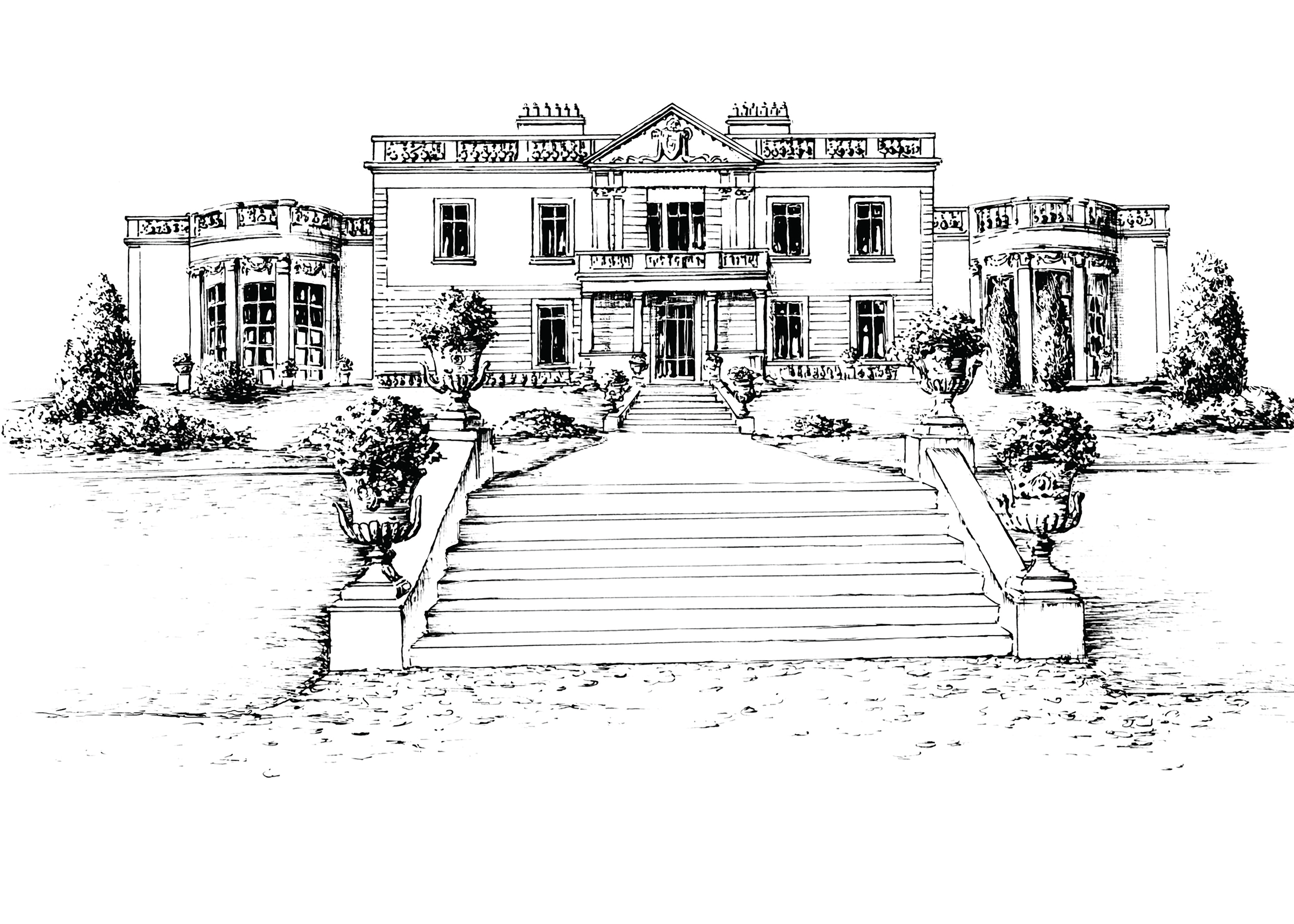 Radisson St Helen Ink Venue Print