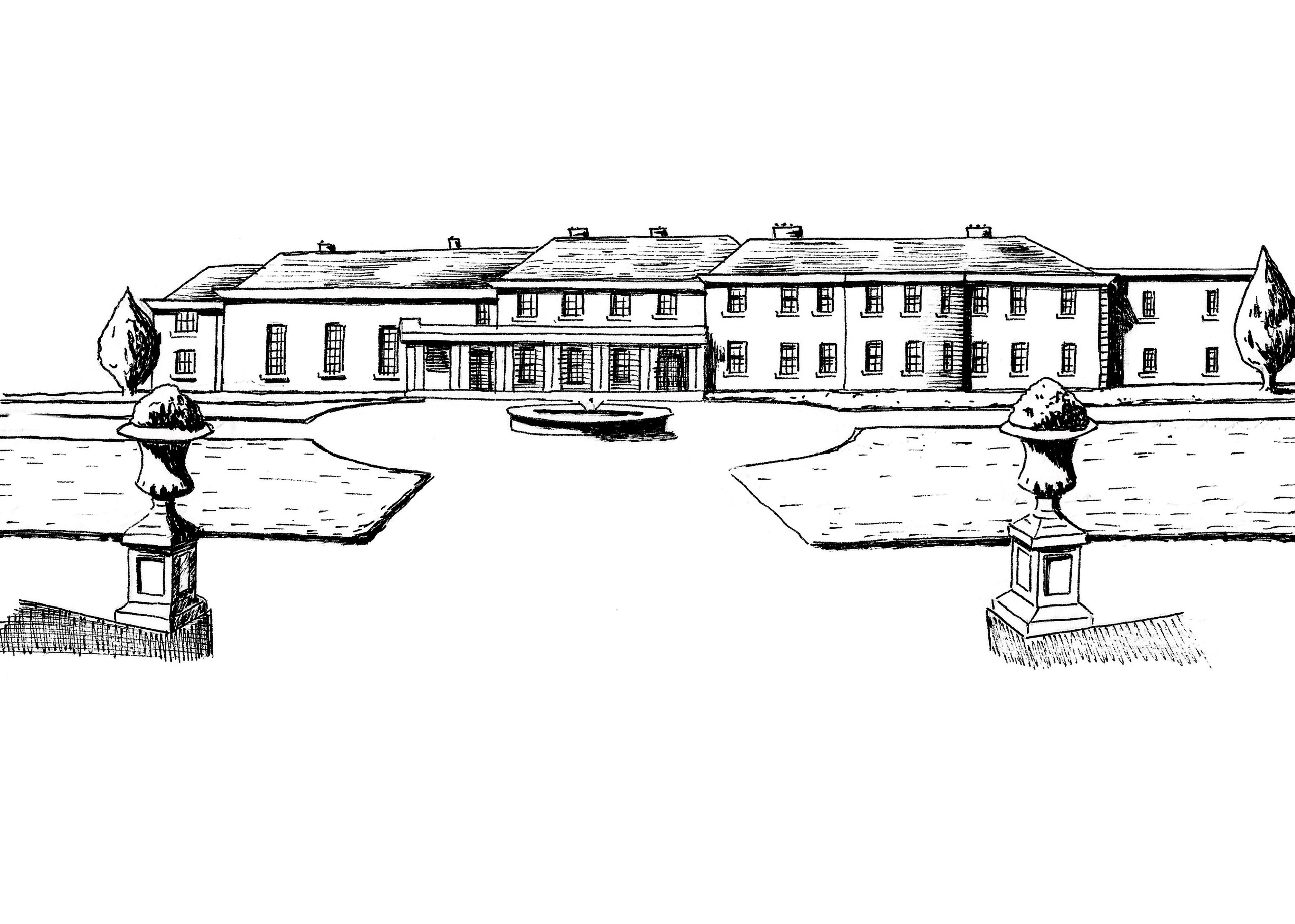 Castlemartyr Resort Ink Venue Print