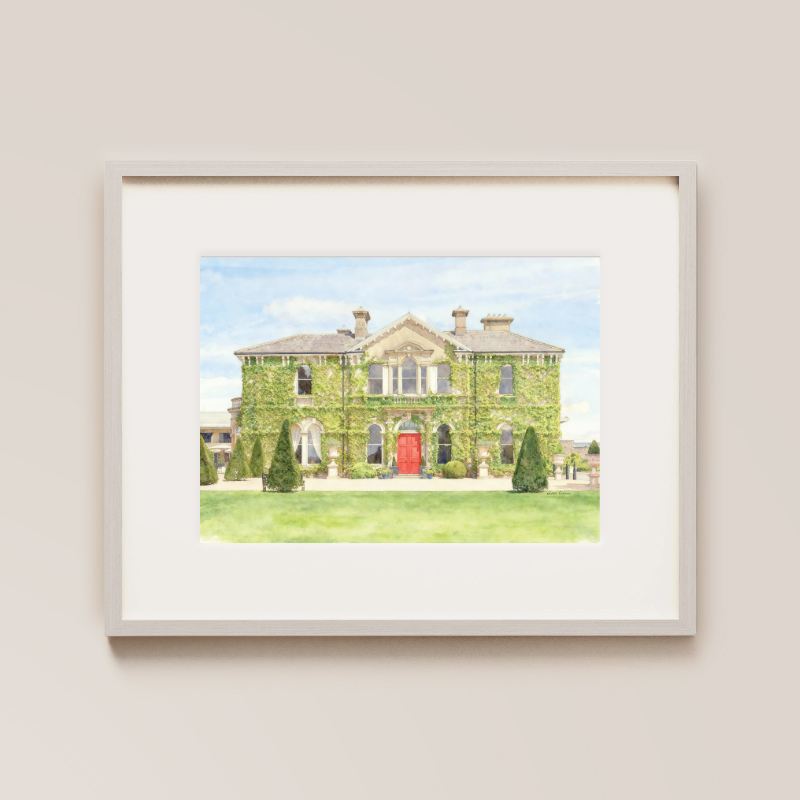 Lyrath Estate Painted Venue Print