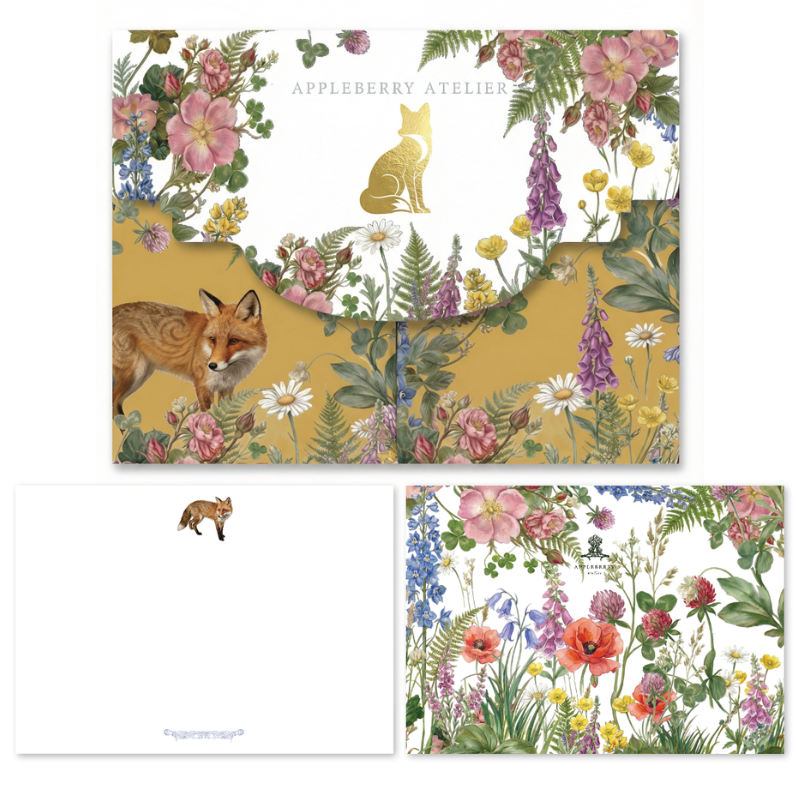 Summer Fox Boxed Notelets