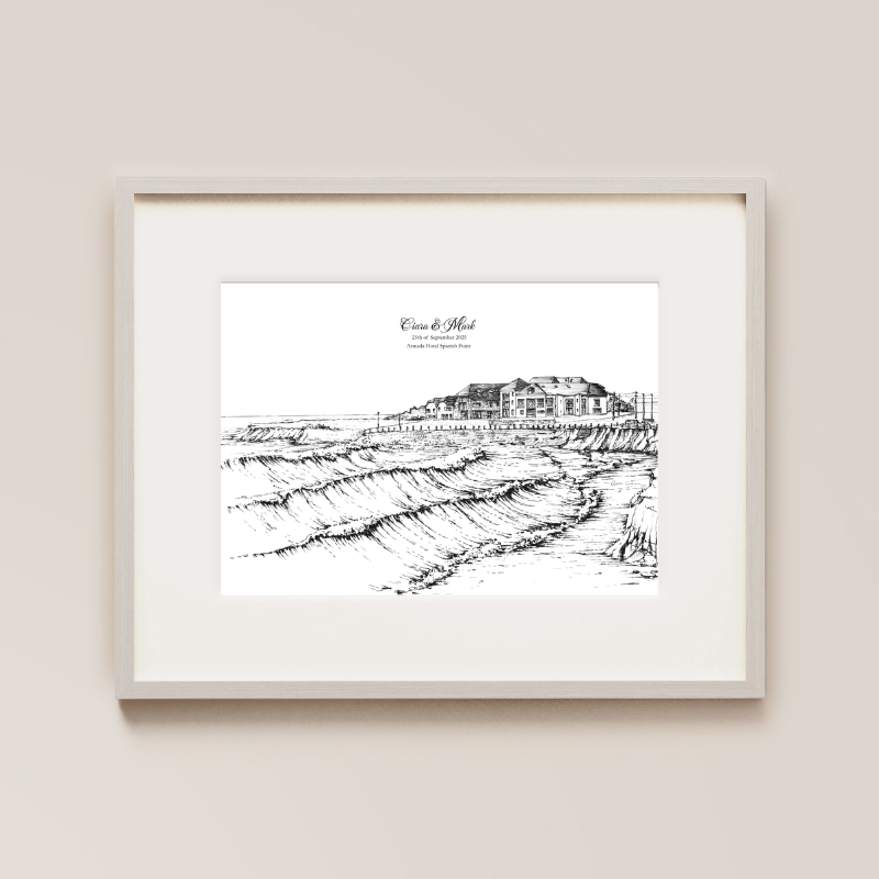 The Armada Spanish Point Ink Venue Print