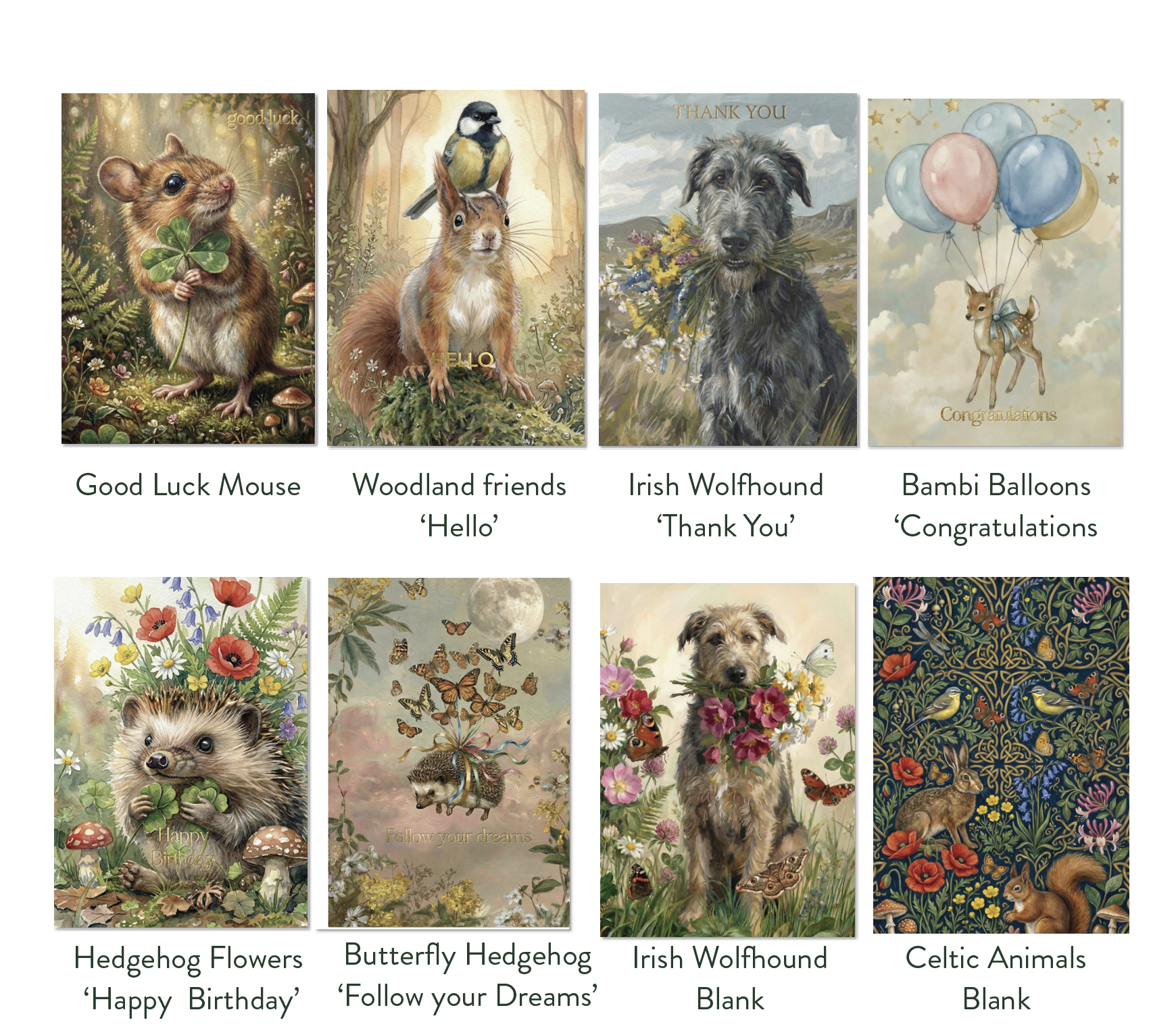 Irish Wildlife Boxed Greeting Cards